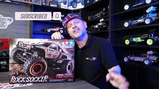 Tamiya's Best Ever Crawler? Unboxing The Rock Socker CR-01 4x4x4 Kit 58592