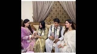 #aiman Khan #minal Khan brother #maaz Khan engagement pics