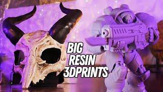 Elegoo Jupiter 6K First Look // Big Resin Prints!