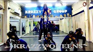 Girls Hip Hop Group Dance Performance | Rehearsals Video | Student of Krazzy Dance Academy