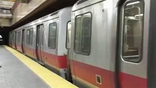 B-Roll: Subway Arriving at Harvard Station