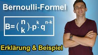 Bernoulli-Formel, leichte Erklärung, Binomialverteilung, Stochastik, Formel von Bernoulli LehrerBros