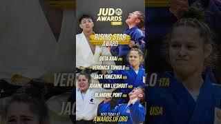 #JudoAwards ⭐️ Introducing our 2023 Rising Star nominees,  awards.ijf.org ⬅️ vote here