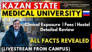 Kazan State Medical University Campus Tour, Fees, Hostel, Vlog | MBBS in Russia