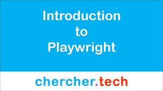 Playwright Introduction