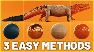 How PROS Texture: 3 Easy Methods! Blender 3D