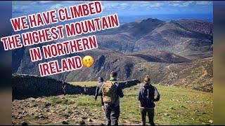 HIKE UP THE SLIEVE DONARD| HIGHEST MOUNTAIN IN NORTHERN IRELAND | 850 METRES | MOURNE MOUNTAINS