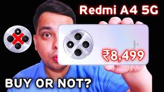 Redmi A4 5G Launched @ ₹8499  Redmi A4 5G Price in India | SD 4S GEN 2 | BUY OR NOT?