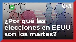 Elecciones en Estados Unidos: ¿Por qué se vota siempre un martes?