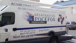 Pocefon Desatrancos. Fontaneros para desatrancos y reparaciones en Valdemoro, Madrid.