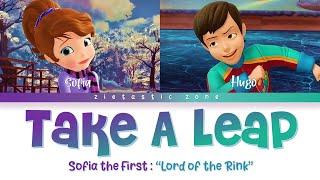 Take A Leap - Color Coded Lyrics | Sofia the First "Lord of the Rink" | Zietastic Zone