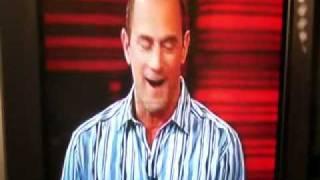 Chris Meloni impersonates a transvestite