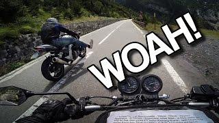 THOSE CRAZY ITALIANS! (Stelvio pass) [RAW Onboard]