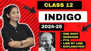 Indigo Class 12 in Hindi | Full ( हिंदी में ) Explained | Indigo Class 12 2024-25 | Taniya Sharma