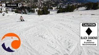 Main Backside - Squaw Valley / Palisades Tahoe [4K]