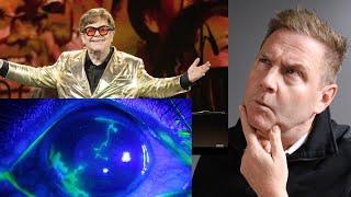 Elton John Eye Infection? Eye Doctor Explains.