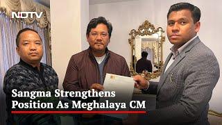 Conrad Sangma Now Has Support Of 45 MLAs In Meghalaya