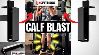 U-Cups Review: Turn a Squat Rack into Calf Machine Plus Ironmaster Calf Block