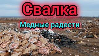 МЕДНЫЕ НАХОДКИ НА СВАЛКЕ РАДУЮТ