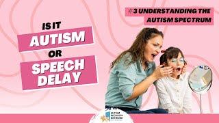 Is it Autism or Speech Delay? - #3 Understanding The Autism Spectrum