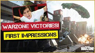 WARZONE FIRST WINS AND IMPRESSIONS Call of duty