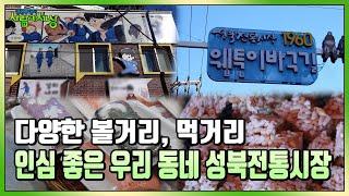 다양한 볼거리, 먹거리! 인심 좋은 우리 동네 성북전통시장으로 오세요 | KBS 220127 방송