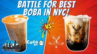 Finding The Best Best Boba In NYC! The Alley vs CoCo!