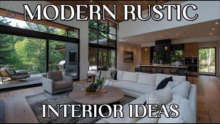 Modern Rustic Interior Design: Stunning Ideas for Your Home