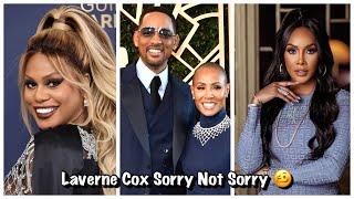 Laverne Cox Said She’s “Sorry Not Sorry” After Embarrassing Will and Jada Pinkett Smith