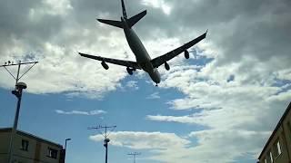 FRA Landeanflug in Frankfurt / Kelsterbach