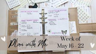 PLAN WITH ME | WEEK OF MAY 16 - 22, 2022 | PERSONAL RINGS