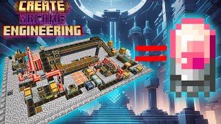 Automating Electron Tubes Efficiently in Minecraft: Create Mod Guide | Arcane Engineering Ep.6