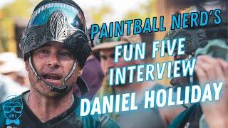 Daniel Holliday shares how he's been able to maintain professional paintball career for so long.