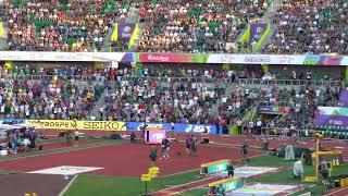 Epic Clash - Karsten Warholm vs. Rai Benjamin vs. Alison Dos Santos in 2022 World Championship 400mH