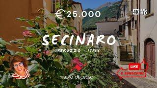 Cheap House in Italy: Buy a Home in Abruzzo, Secinaro, for the Price of a Car