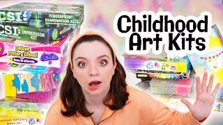 Finishing EVERY Childhood Art Kit