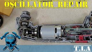 Repairing broken Porter Cable cordless oscillating tool