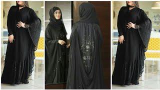 Latest Stylish Dubai Queen Abaya Collection || Top Beautiful Jet Black Abaya Designs 2019