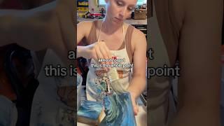 I paint because I love to paint #art #artistpainting  #painting #artist #process #trusttheprocess