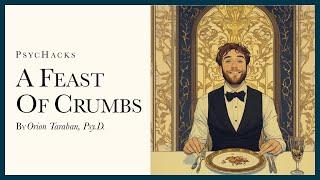 A feast of crumbs: how men get used