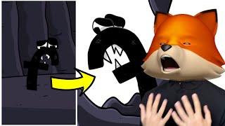 FoxBoy Gets Emotional Reacting To F Sad  (Alphabet Lore Animation)