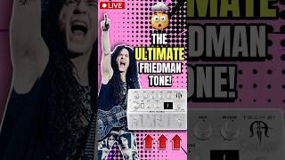 ‼️The easiest and most INEXPENSIVE way to get Marty Friedmans signature TONE!  | Tech21 | 2025