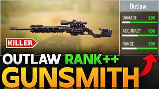 IT'S BACK ONE SHOT OUTLAW BEST GUNSMITH CALL OF DUTY MOBILE| OUTLAW RANK BUILD FOR COD MOBILE |