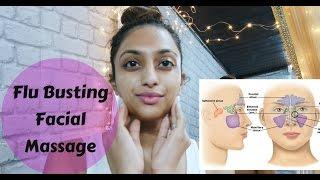 Help beat Covid-19 coronavirus symptom Flu Sinus Relief Massage Lymphatic Drainage tips for recovery