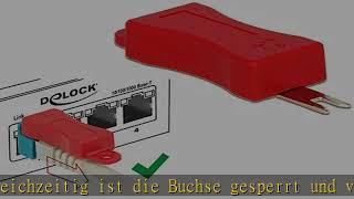 Delock RJ45 Secure Clip 40 Stück Set