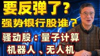 大盘和建房股要反弹了？2025强势银行板块，谁最好？ 英伟达为啥连？躁动不安的概念股：量子计算、无人机、机器人，小渔买了哪些？