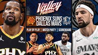 Phoenix Suns vs Dallas Mavericks | LIVE Reaction | Scoreboard | Play By Play | Postgame Show