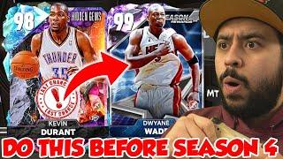 Hurry and Get These Free Galaxy Opals and Do THIS Before Season 4! NBA 2K25 MyTeam