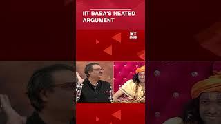 IIT Baba Abhay Singh Engages Into Heated Argument During Debate | #etnow #iitbaba #abhaysingh