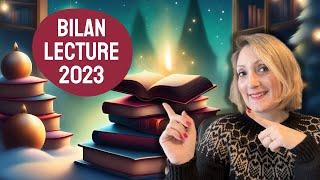  BILAN LECTURE 2023 et mes 40 livres préférés !